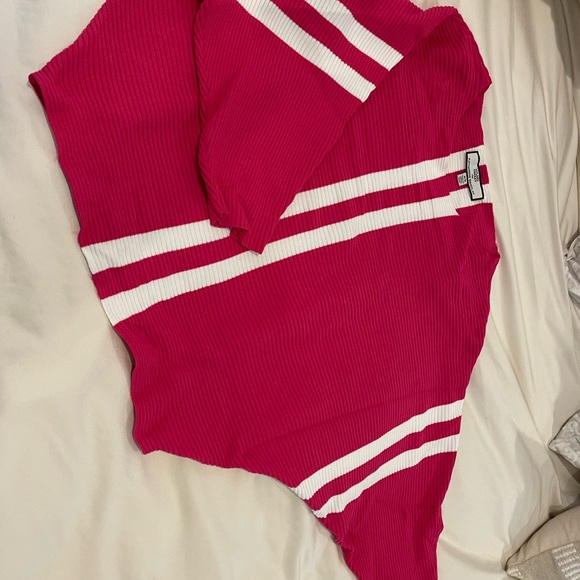 Hilary Ridley for Katherine Barclay Pink Sweater M - Picture 3 of 5